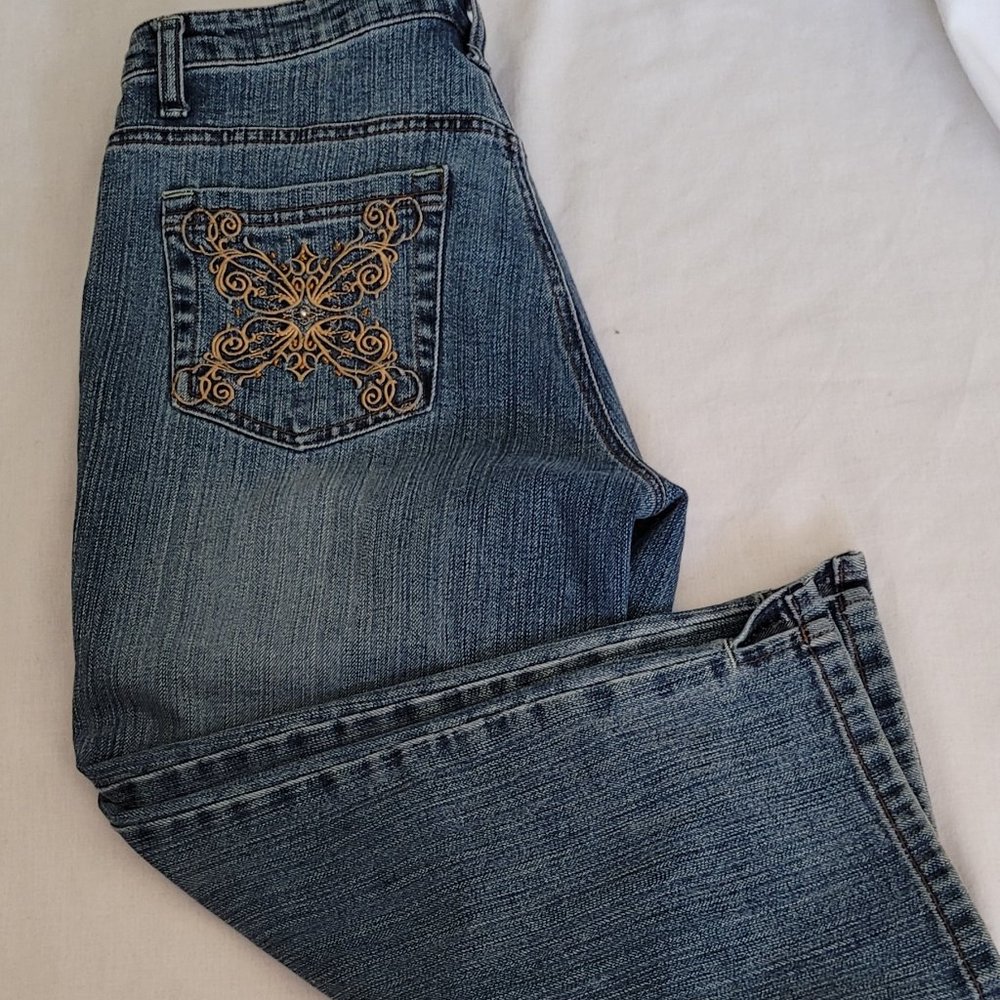 Cosmopolitan Embroidered Jeans